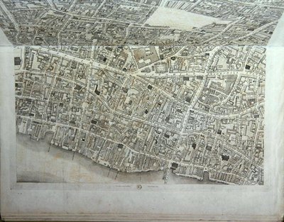 Plan of the City of London, published 1813 by Richard Horwood